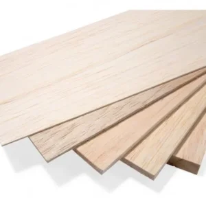 Balsa Wood Sheet 1mm x 100mm x 1000mm