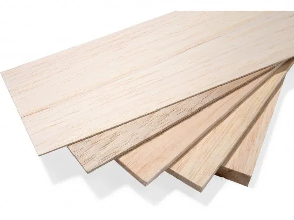 Balsa Wood Sheet 1mm x 100mm x 1000mm